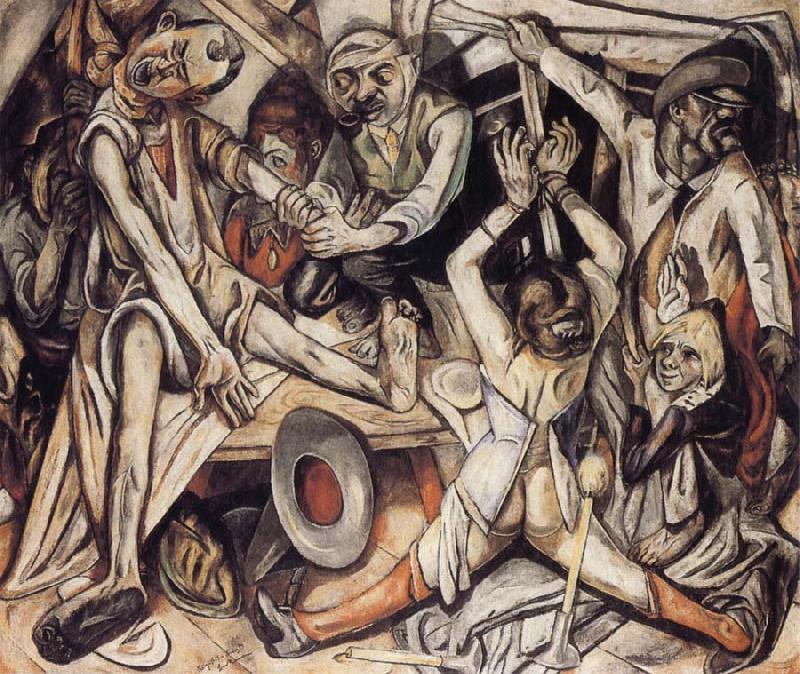 Max Beckmann The Night china oil painting image